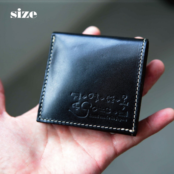 小さいふ。ピッコロ 栃木レザー 「レッド」ミニ財布 小さい財布  日本製 本革 小銭入れ コインケース 財布 コンパク 3枚目の画像