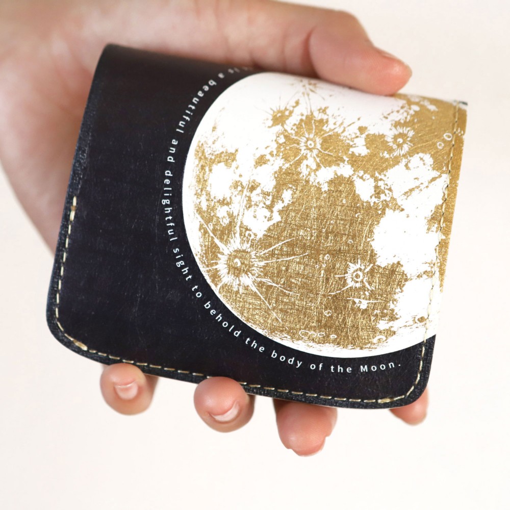小さいふ。コンチャ 宇宙シリーズ「月面着陸 Moon landing 20」ミニ財布 小さい財布 コンパクト財布
