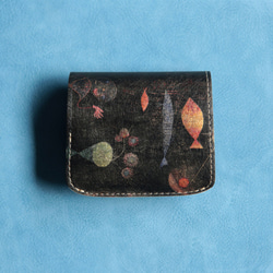 小さいふ。コンチャ アートシリーズ「バウシリーズ-水族館-」ミニ財布 小さい財布 コンパクト財布 1枚目の画像