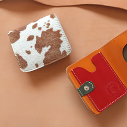 小さいふ。コンチャ「PONY ポニー ハラコ」ミニ財布 小さい財布 コンパクト財布 2枚目の画像