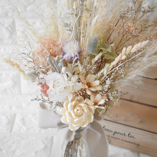 ドライフラワーブーケ ドライフラワー ボタニカルブーケ | KOBU flowers