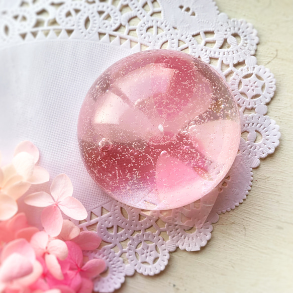 サクラサク【桜のジェルキャンドル】はなびら2 1枚目の画像