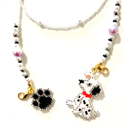 スノーマン＆雪の結晶のマスクチェーン／2wayメガネチェーン その他