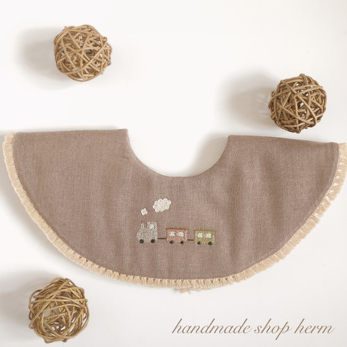 ◉汽車刺繍◉ オーダースタイ スタイ・よだれかけ handmade shop