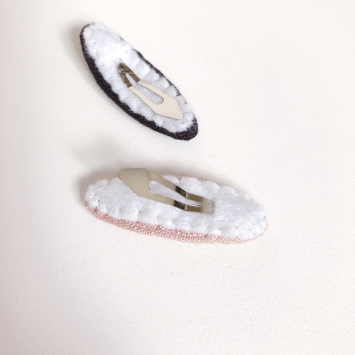 ◉オリジナル刺繍 パッチンピン◉（4㎝） 雑貨・その他 handmade shop 