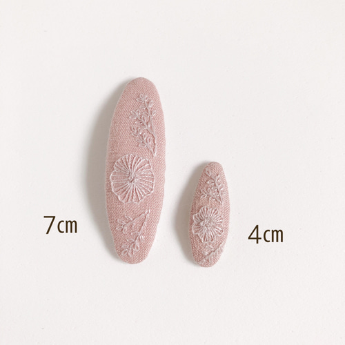 ◉オリジナル刺繍 パッチンピン◉（4㎝） 雑貨・その他 handmade shop 