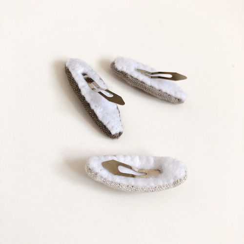 モスグレイにライラック（4㎝） 雑貨・その他 handmade shop herm 通販 