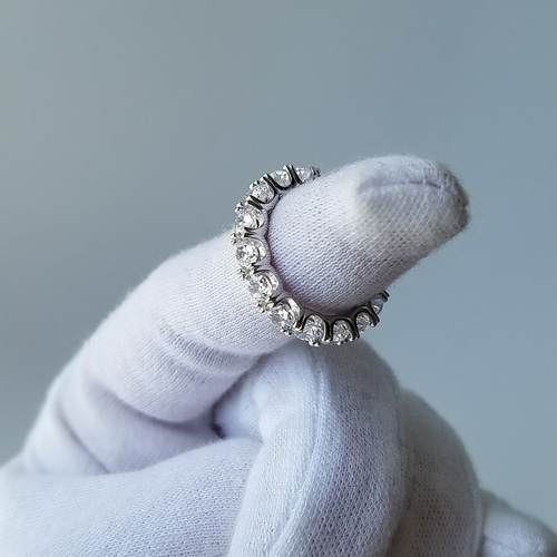 大きいサイズも♡】4㎜エタニティリング【7号～20号まで幅広い