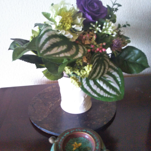 秋の仏花 アートフラワー mitsuko.az 通販 10259069｜Creema