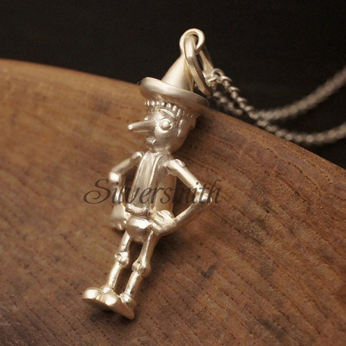 ピノキオ シルバー ネックレス ピノキオ925シルバーペンダント ネックレス・ペンダント