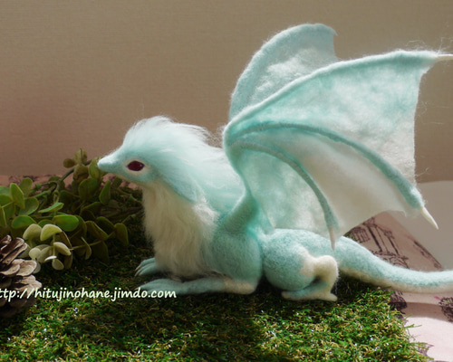 オーダードラゴン 羊毛フェルト ひつじのはね 通販 649196｜Creema