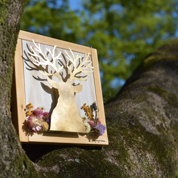 Deer × Flower