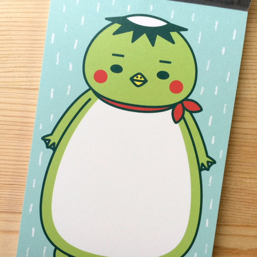 再入荷！カッパおなか・メモ帳・2冊セット メモ帳 西村軍団 通販