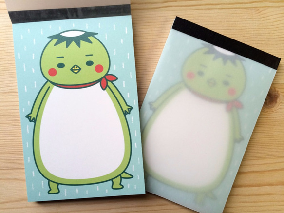 再入荷！カッパおなか・メモ帳・2冊セット メモ帳 西村軍団 通販