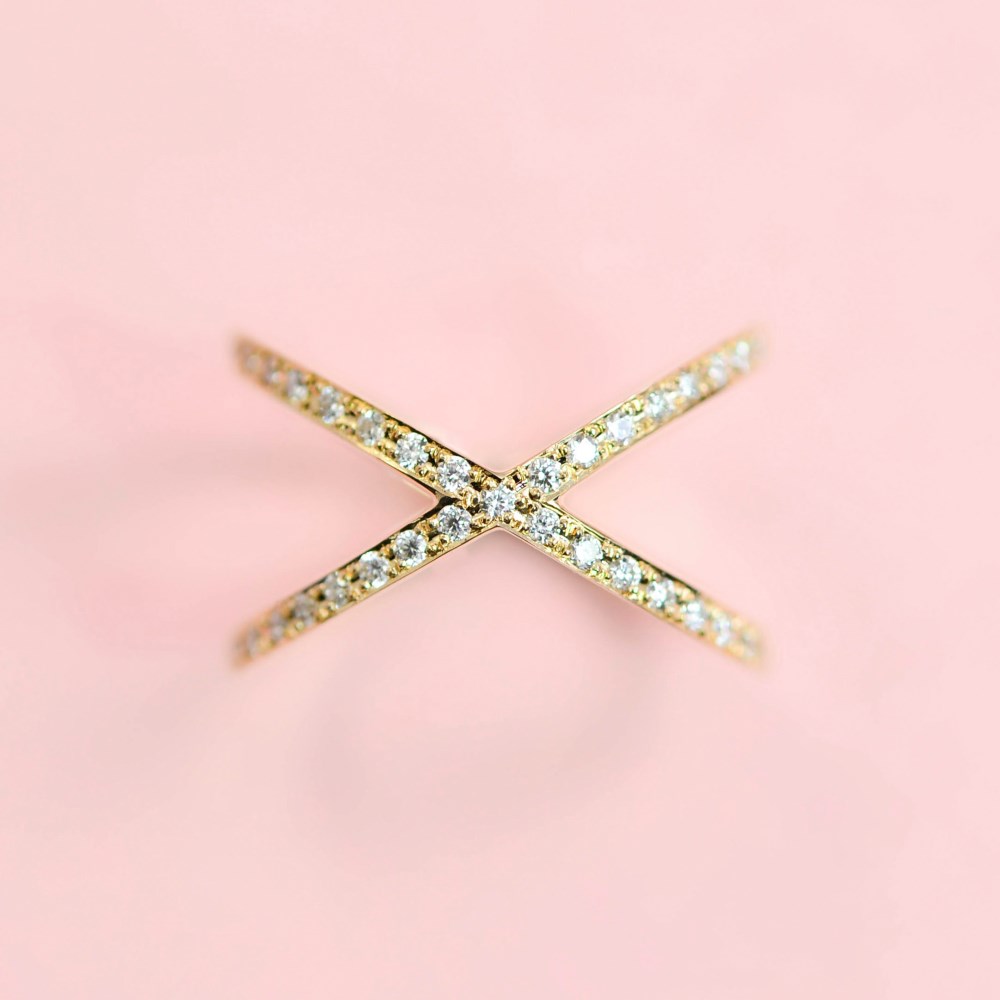 A Fateful Encounter◇K14YG/PG×Diamond 0.231ct