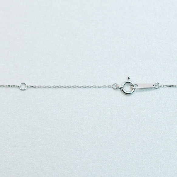 Verseau -Necklace-◇K18WG×Diamond 0.03ct 6枚目の画像