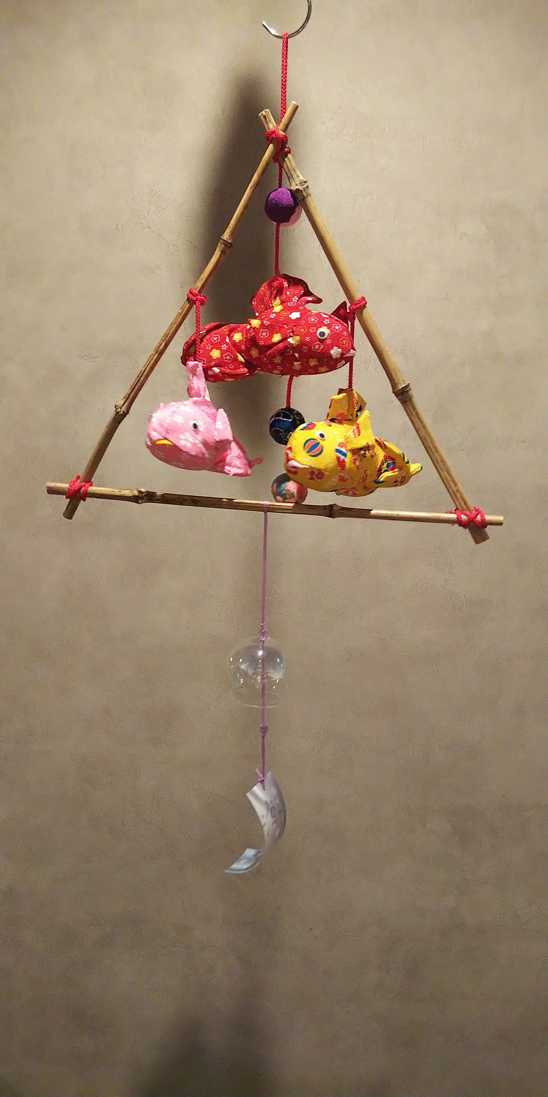 きんぎょのつり飾り　②