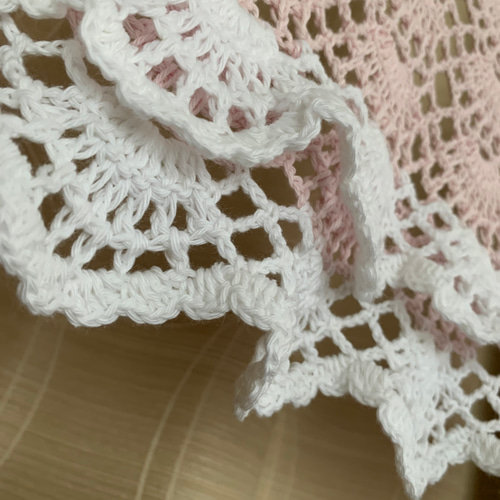 手編みカフェカーテン カーテン breadhideko 通販 11808219｜Creema