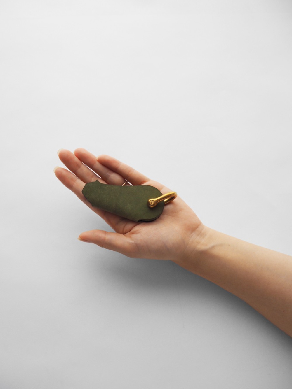 CHOTTO NEKO キーケース 本革 レザー 真鍮 ミケネコ [猫所]