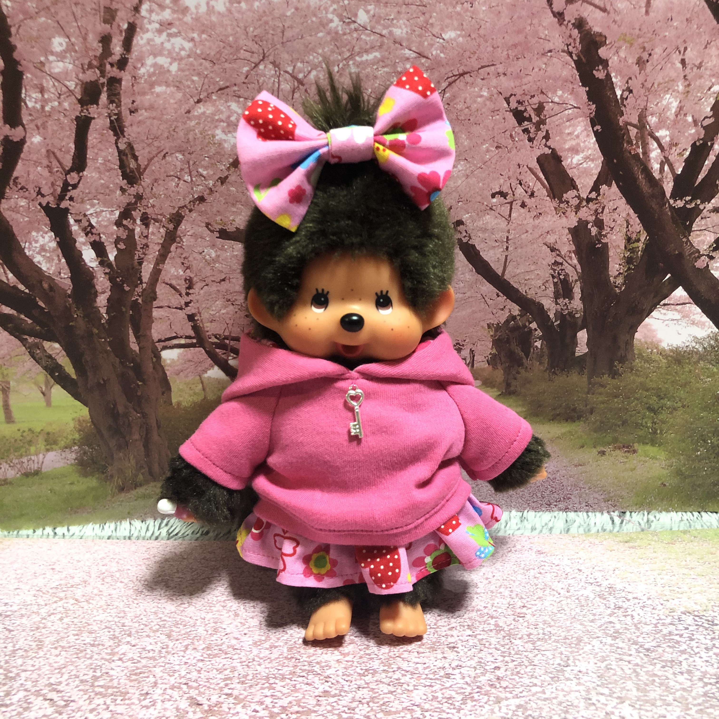 モンチッチ ピンクパーカー 3点セット ぬいぐるみ T's 通販