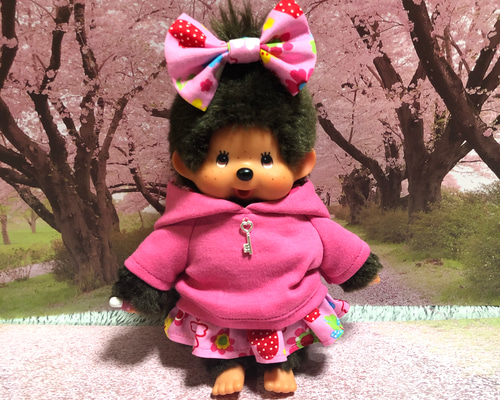 モンチッチ ピンクパーカー 3点セット ぬいぐるみ T's 通販 11802471