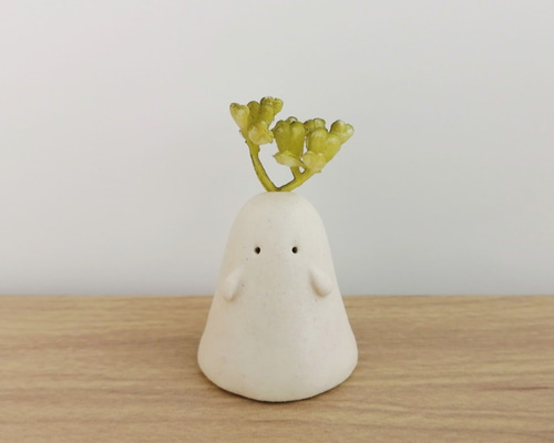 ハンドメイド おばけデザイン 陶器食器セット hapun pottery｜ころは -うつわと道具と喫茶室-