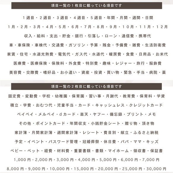 選べる！袋分けminiラベルシール　インデックスや袋分け管理におすすめ！ 〜お好きな組み合わせ可能〜 4枚目の画像