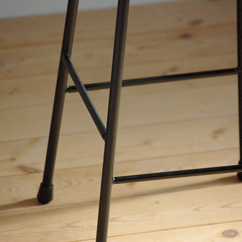 スツール H ⭐︎送料込み⭐︎ 3 Leg High Stool with Curved Stretchers — COMPLEX UNIVERSAL