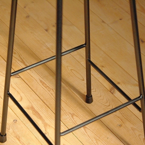 高さが選べるハイスツール アイアン ironstool(high) 鉄/ウッド