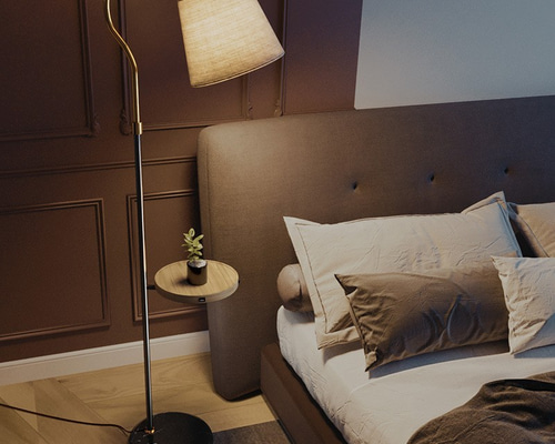 マッキー様用　サイドテーブル　フロアランプ　ウォールナット　無垢材　ハンドメイド マッキー様用サイドテーブルフロアランプウォールナット無垢材