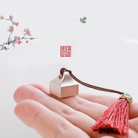 小四角印 純銀印 書道印鑑 private name印 銀印 カスタム レタリング書道印鑑 画印落款印 白文印 朱文印 人気・おすすめ｜使いやすい・旅行におすすめ 品質保証 全国発送