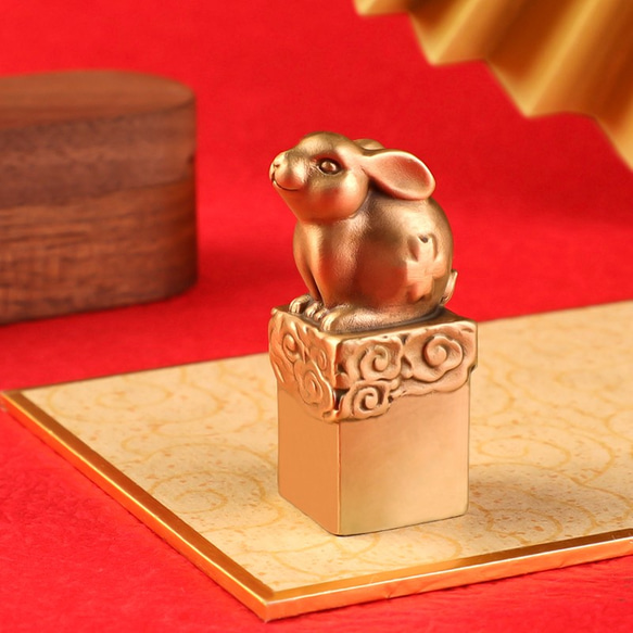 中国の干支シール真鍮シール書道シールシールプライベート名干支銅シールカスタマイズ書道と絵画シール 