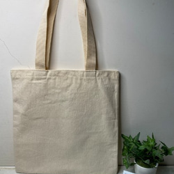COBIキャットトートバッグ/ショッピングバッグ（ユニークな刺繡デザイン、スペースを取らずに軽くてシンプル） 2枚目の画像