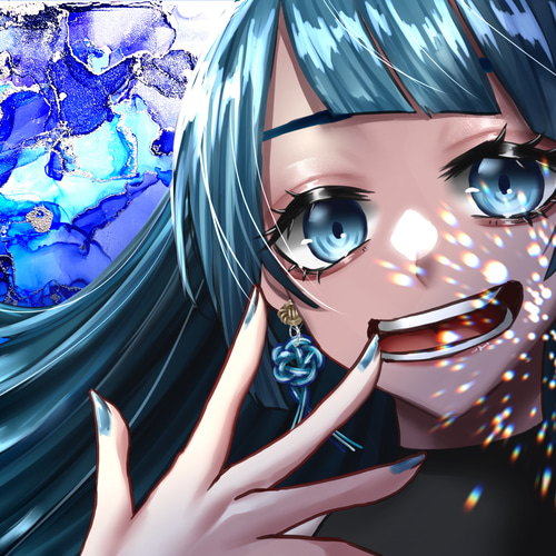 和風/中華】【水引】慈愛【イヤリング/ピアス】【イラスト付