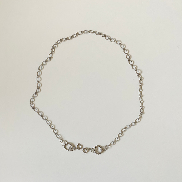 mask chain -circular silver- 2枚目の画像