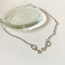 mask chain -circular silver- 4枚目の画像