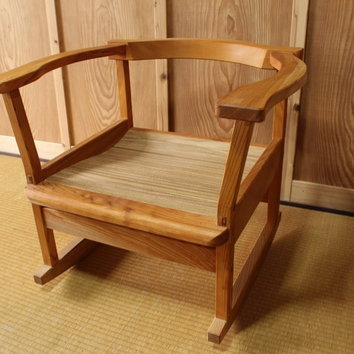 欅のゆらぎ椅子 椅子（チェアー）・スツール enju 通販 12990843