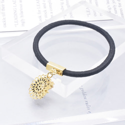 Mini Black Cat Star Stone Bijou Hair Elastic / Star Gold Zirconi 第2張的照片