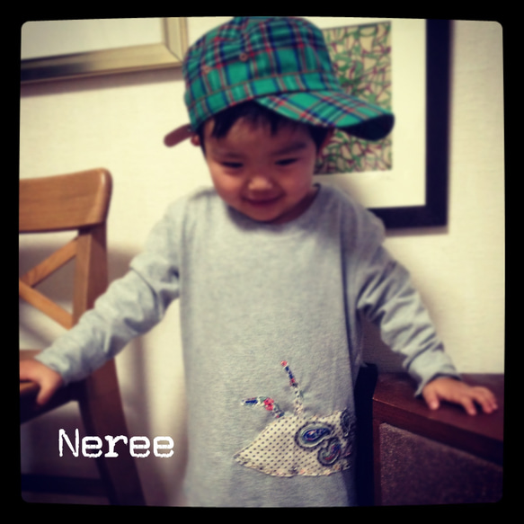 Tシャツ　コラージュ　「Neree」 1枚目の画像