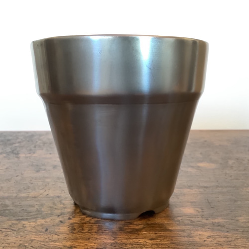 鉄の植木鉢 1個 5号サイズ アイアン 一輪挿し・花瓶・花器 hachiya