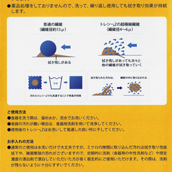 トレシーZのディッシュクロス★ブルーベリーbibのシュナウザー 4枚目の画像