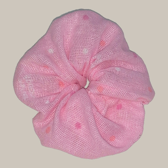  “Pretty in Pink” Scrunchie (プリティーインピンク　シュシュ) 2枚目の画像
