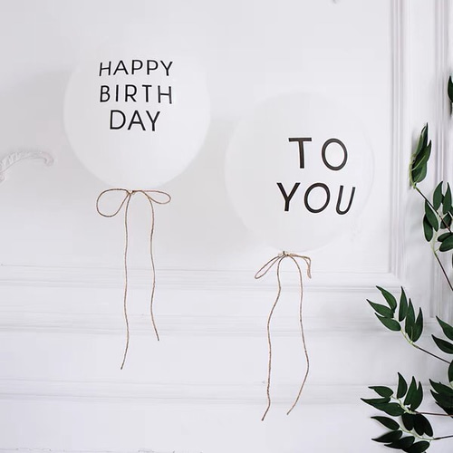 バースデーバルーン6個セット 誕生日風船 雑貨・その他 LUCKY SCENE