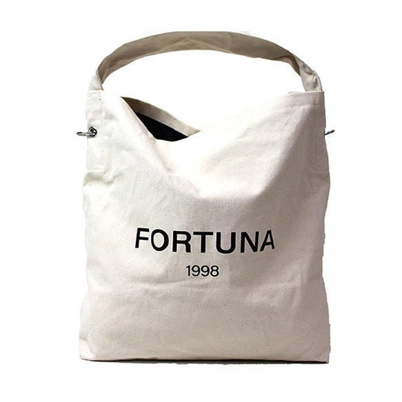 FORTUNA ロゴキャンバストートバッグ 1枚目の画像