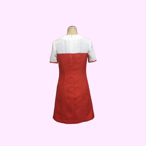 「plein soleil」retro one-piece dress mimi 3枚目の画像