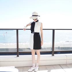 「plein soleil」retro one-piece dress victoria 1枚目の画像