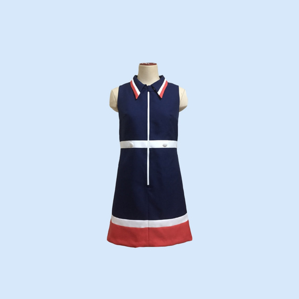 「plein soleil」retro one-piece dress vanina 1枚目の画像