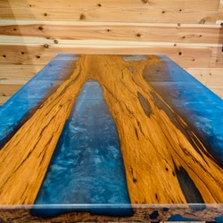 屋久杉　ウッドレジン　リバーテーブル　レジンテーブル　天板 4枚目の画像