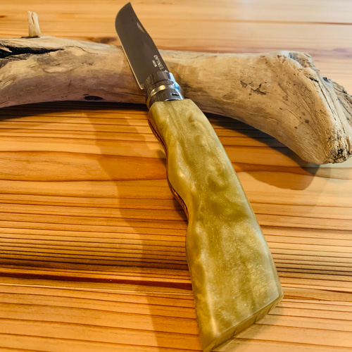 OPINEL#09ウッドレジンカスタムナイフ その他雑貨 K'sTecONE 通販