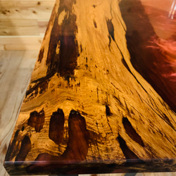 屋久杉　リバーテーブル　レジンテーブル　天板　棚板　飾り棚 5枚目の画像